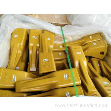 Excavator long tooth bucket tooth rock chisel